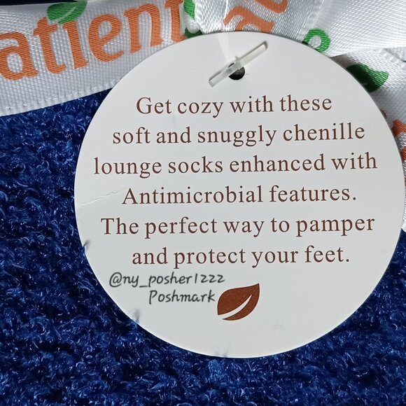 ππππ’ππ§ππππ²π₯π Chenille Lounge Slipper Socks π΅βͺ - Picture 8 of 9